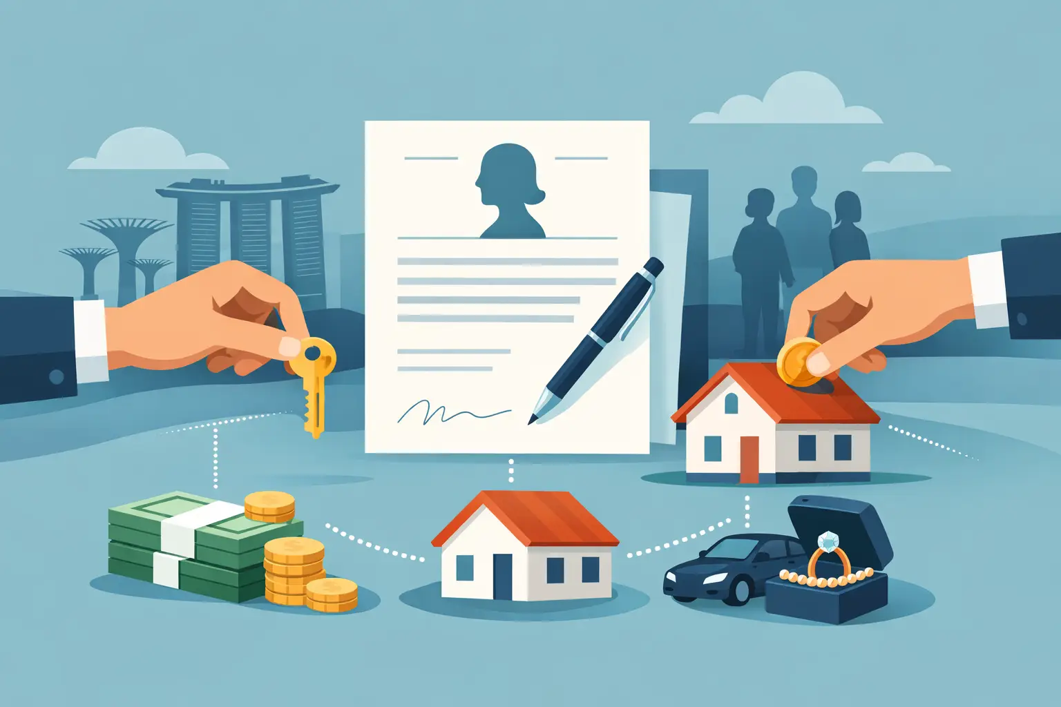 How to Distribute Assets in a Will in Singapore