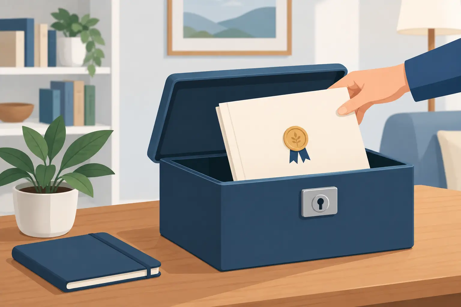 How to Store a Signed Will Safely at Home